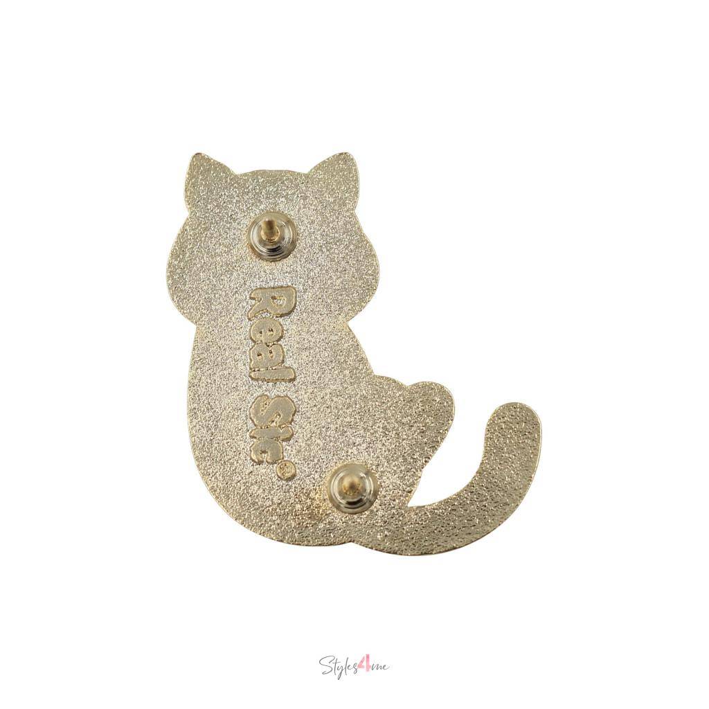 Playful Cat Enamel Pin Accessories