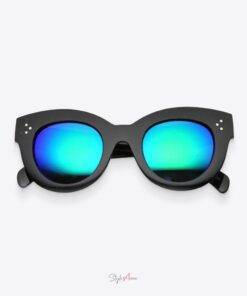 Women’s Black Midnight Cat-Eyed Sunglasses Sunglasses
