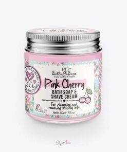 Pink Cherry Whipped Bath Soap & Shave Cream Hair Care & Styling