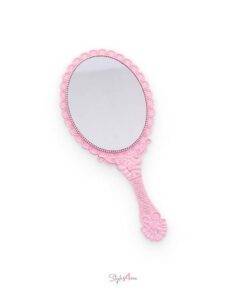Pink Retro Style Mirror Makeup