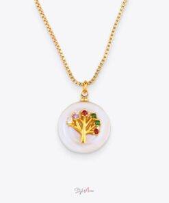 Tree Pendant Necklace Jewelry