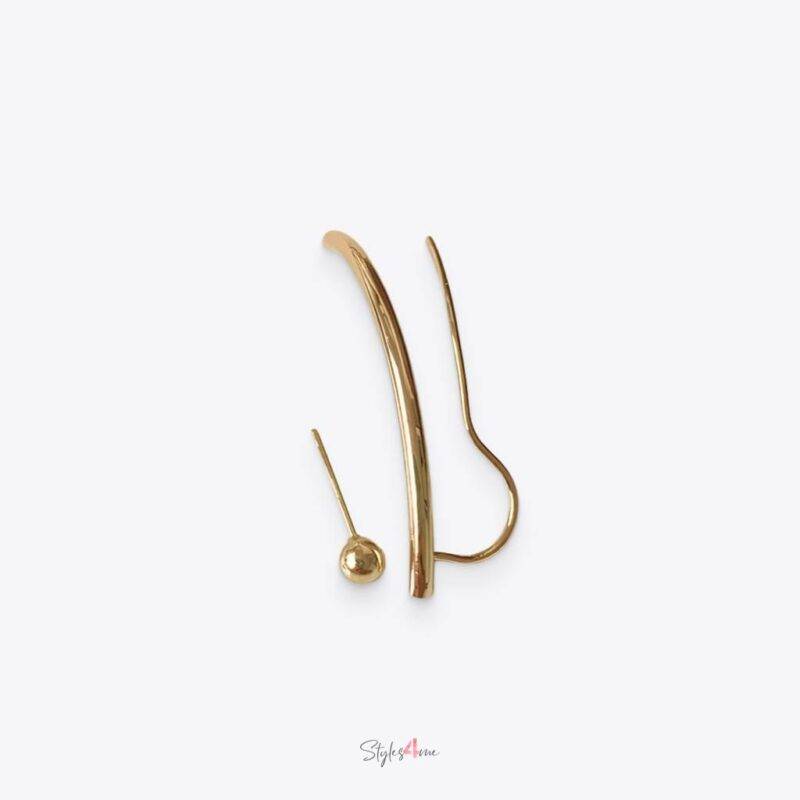 Asymmetrical Design Earrings Jewelry