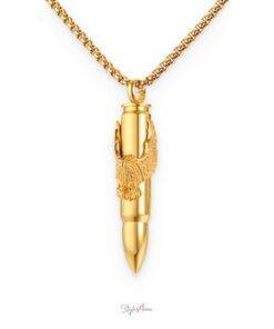 Bullet Pendant Necklace Jewelry