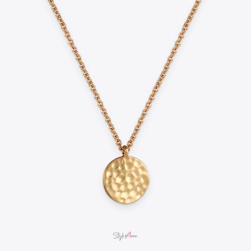 Coin Pendant Necklace Jewelry