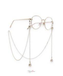 Faux Pearl Glasses Chain Jewelry