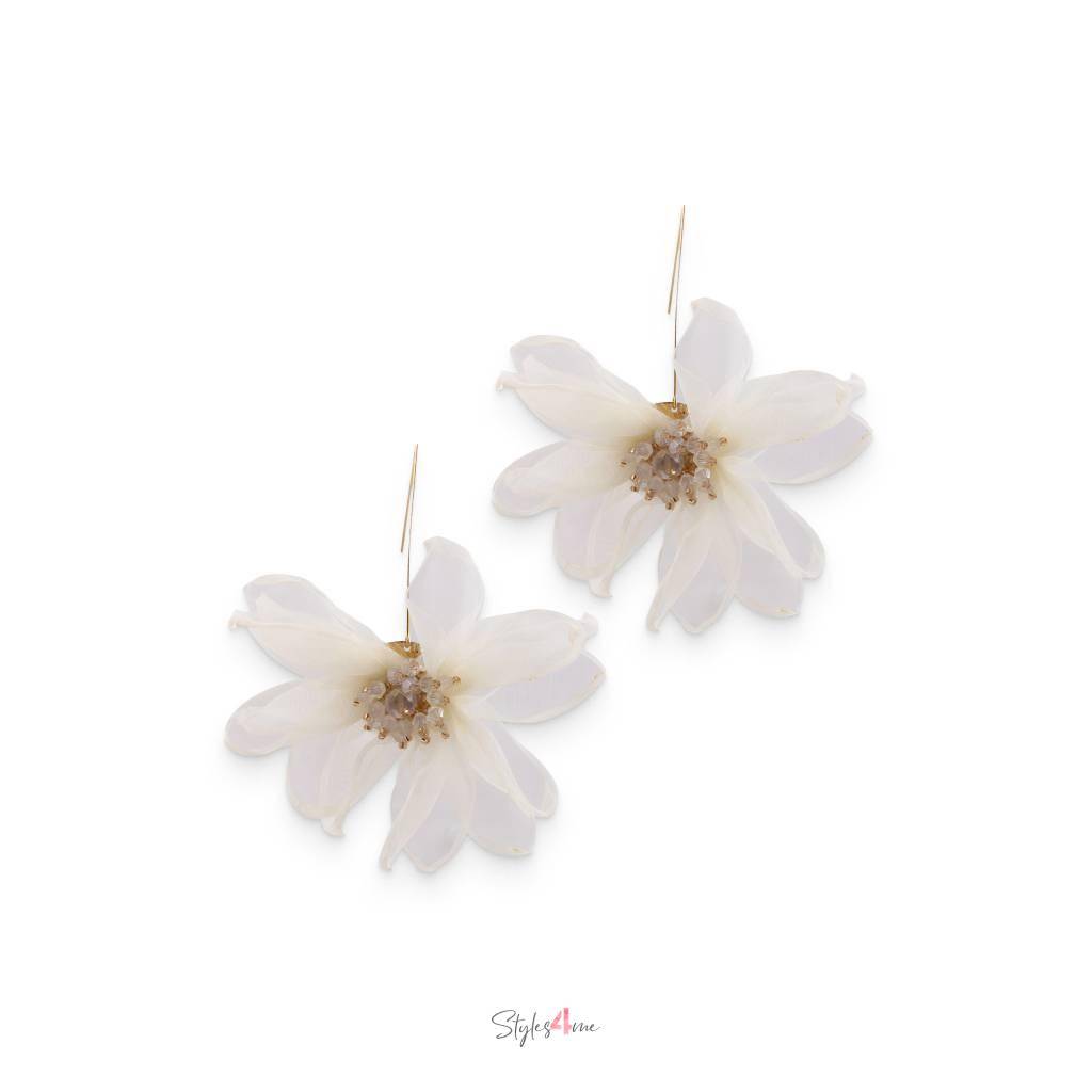Flower Earrings Jewelry
