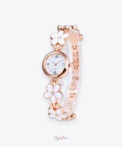 Flowery Bracelet Watch Watches