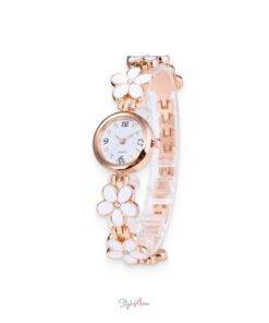 Flowery Bracelet Watch Watches