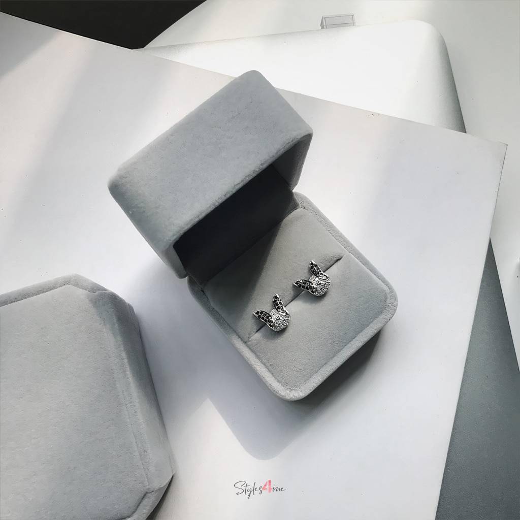 Gray Flannel Jewelry Gift Box Jewelry