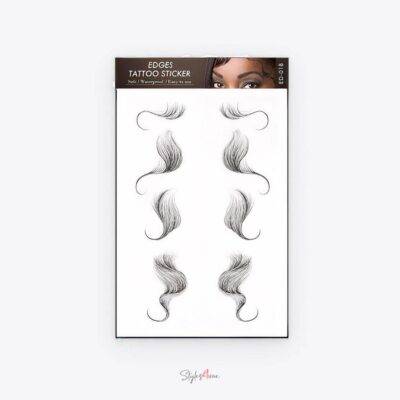 Hairline Edges Temporary Tattoo Hair Care & Styling