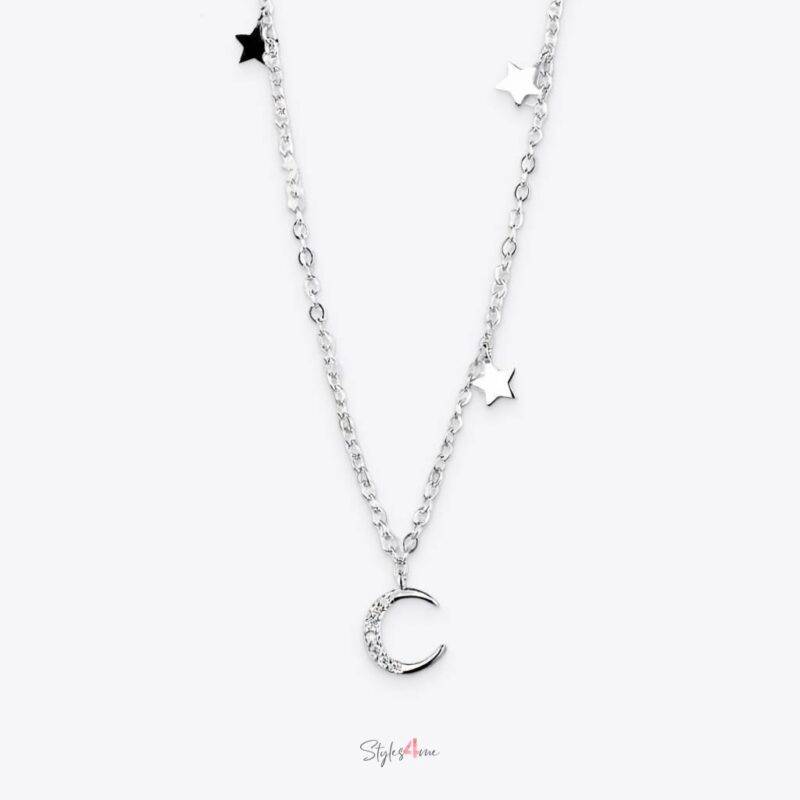 Moon And Star Necklace Jewelry