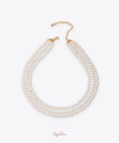 Multilayered Pearl Necklace Jewelry