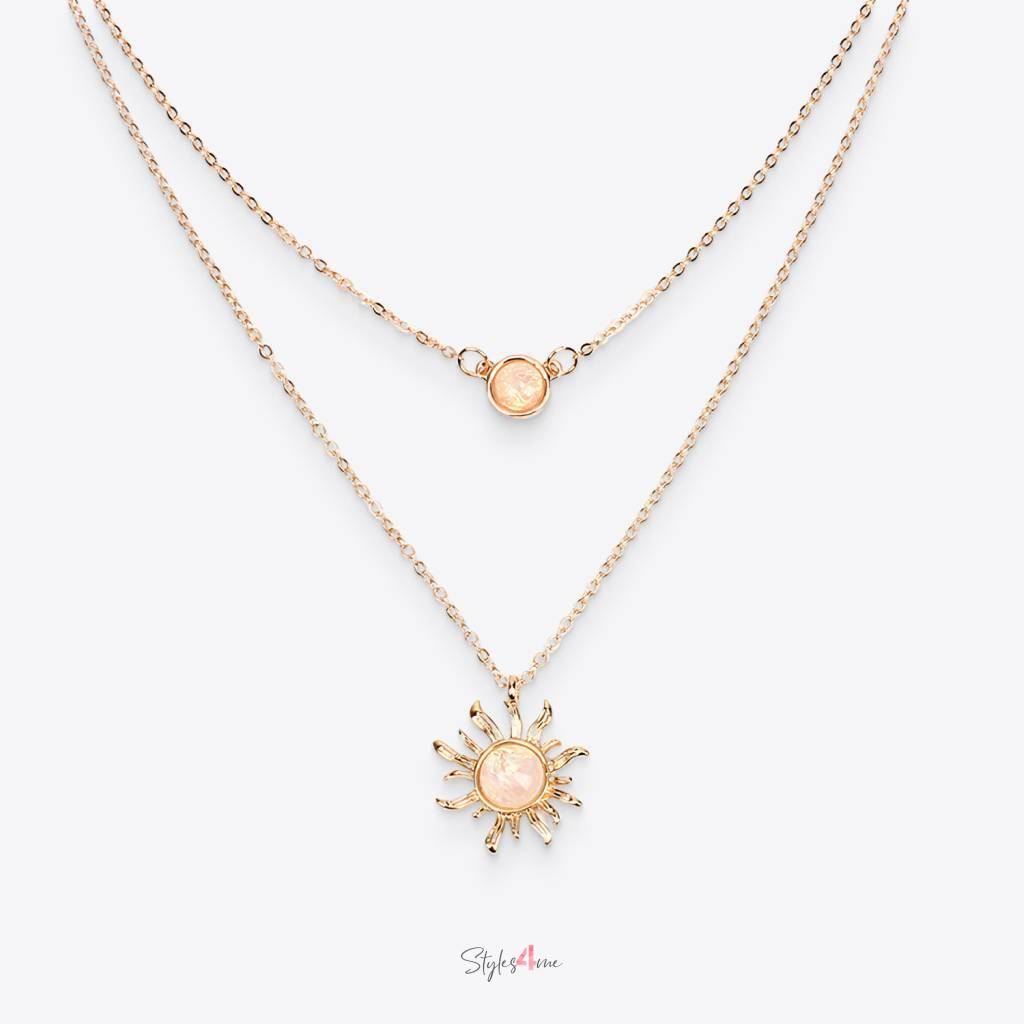 Sunshine Pendant Necklace Jewelry